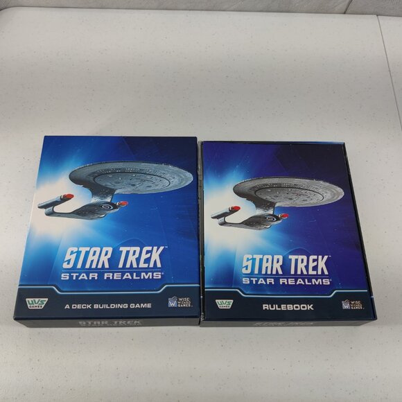 Star Trek Star Realms Deck Building Game New Wise Wizard UVS 2-4 Players 2024 - Picture 3 of 12